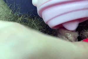 check out this big clit hairy pussy up close