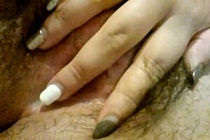 Hairy Fat Pussy Bent Over for Intense Doggystyle Thrusting