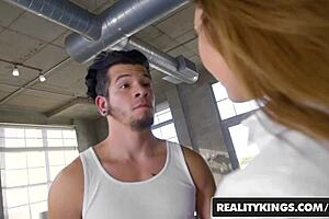 Teen Aria Michaels Craves Bambino's Huge Cock in Reality Kings