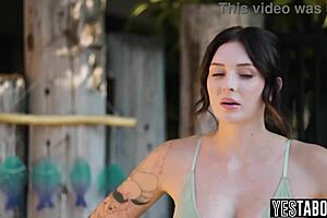 handymen service bisexual petite milf wife with intense group attention