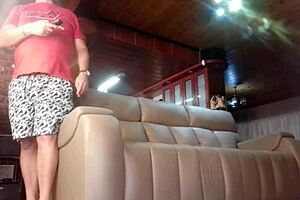 whoa almost riding my hot sister-in-law's tight pussy cowgirl style