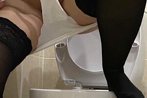 amateur cutie juicy ass pink pussy golden shower panties toilet piss compilation