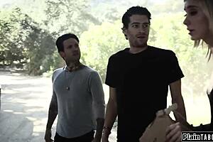 Oh My God Two Cocks Stretch My Pussy Double Vaginal