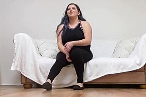 Sammy Killz PAWG chokes on deepthroat face fucking gagging hardcore cock ripping clothes