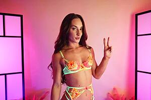 whoa, uv backlight glows my thong lingerie so teasingly hot!