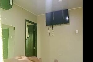 bouncing on lover's thick cock hits insane orgasms