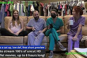 new nurse maverick williams endures bent over doggystyle in hospital fetish