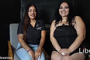 sharon bbw devours two cocks in intense gloryhole action 🍆💦