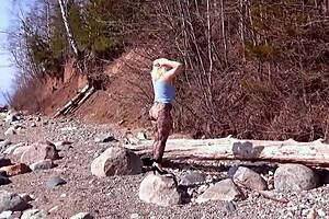 fishnet pantyhose hugging this big juicy ass