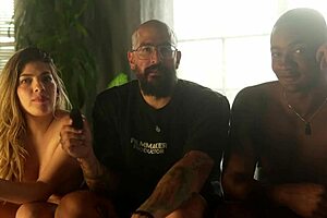 i finally fuck hot interracial roommate after he catches me spying