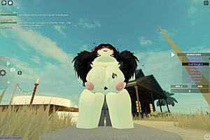 Athletic whore BENT OVER for DEEP ANAL RIDING in wet bedroom