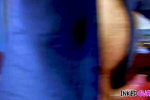 Inked Blonde Angelica Castro Squirts Cumshot Everywhere on Big Tits