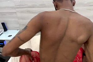 WIFE FREED BY HUBBY FOR FIRST DP AND ANAL WITH TWO STUDS