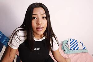 Colombian latina pornstar first time pov creampie hard sex big ass