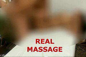 18yo girl naked strokes masseuse cock during therapy