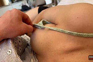 Young beauty wakes for rough MORNING THROAT FUCKING session