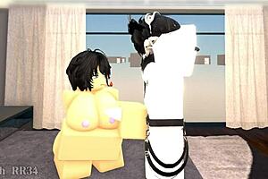 We grabbed a room for wild bent over doggystyle sex with follower 37!