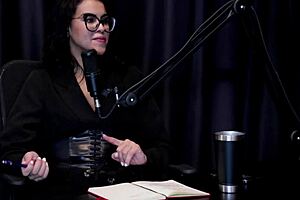 Carla Santos Craves More Anal Sex in Sheer Red Lingerie Fetish