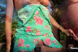 german outdoor adventure turns intensely passionate and wild