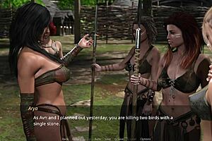 short haired redhead with big tits tours her jungle in lust city 18