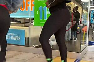 yoga pants hug curves perfectly this season 👙 candid views