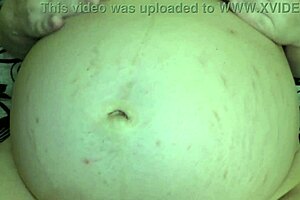 cuckold pov wife back from vacation with a bulging belly surprise