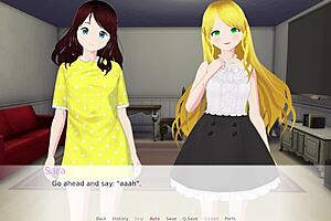 imagine two shaved pussies grinding in hot lesbian cunilingus play