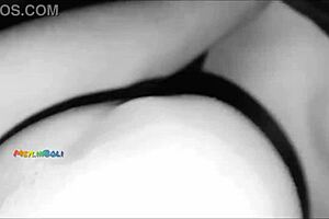 cute latina neighbor in short dress gets passionately fucked on her terrace