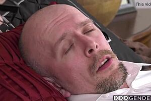 omg claire tenebrarum swallows huge cock after catching porn watcher 😈🍆