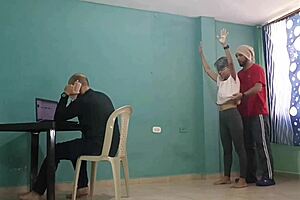 oh damn this skinny spanish housewife screams getting fucked hard in bed