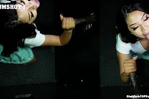 secret gloryhole fun with sami swallowing every hot load