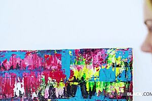 Ani Blackfox's Intense Black DP Thrills Her Deep!