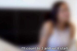 First Casting Peruvian Latina 18 Year Old Teases in Interview Part 1