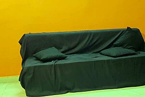 College girl on all fours takes my dick deep