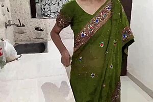 desi indian mature dirty talks during kitchen doggystyle pounding