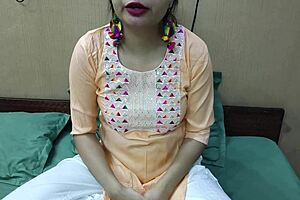 Horny indian milf seduces young stud wildly