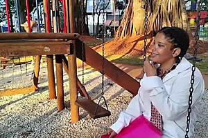 Grabbed hot babe for intense anal creampie and wild outdoor domination