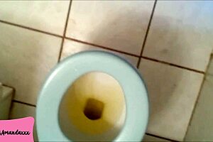 Kneel at My Feet While I Piss on You Toilet Dog Goddess!