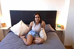 First Casting Peruvian Latina 18 Year Old Teases in Interview Part 1