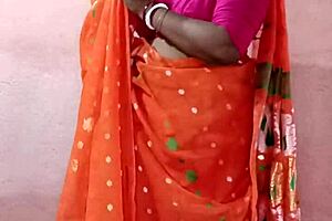 Saree-clad chubby indian beauty gets her fat pussy slammed hard nonstop!