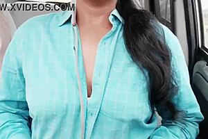 college coed dirty talk sex in car indian style