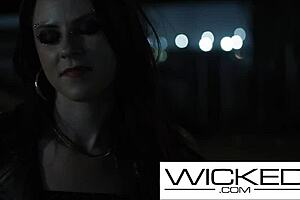 Hey, wanna watch Emma Hix stalk that redhead and dive into her wet pussy?