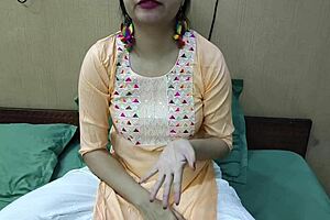 Horny indian milf seduces young stud wildly