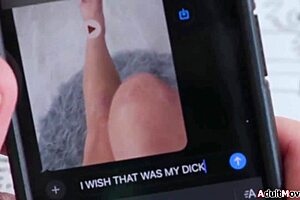 stepping into taboo as older guy jerks off watching young beauty's intense session