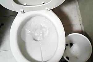 Holy Shit, Nude Pic Triggers Wild Piss Shower Explosion!