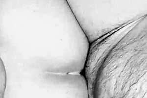 Intimate Rear View Captured In Striking Black And White