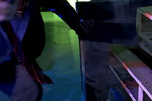 Busty superheroines fuck wildly in group orgy with heroes