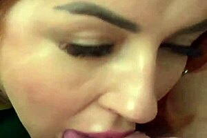 Petite Redhead Latina Gives Sloppy Deepthroat After Casting Interview POV