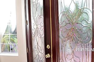 innocent arab wife with big natural tits sneaks out to ride black neighbor's cock secretly