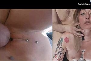 i scream as he pounds my ass rough making me squirt then creampies deep